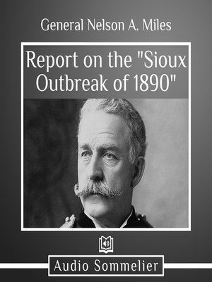 cover image of Report on the "Sioux Outbreak of 1890"